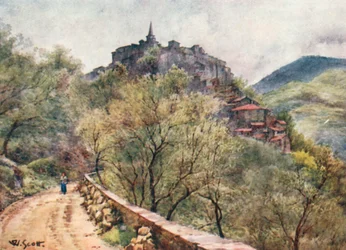 Apricale, from the West