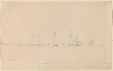 On Board of the Stony Brook Packet
