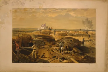The Interior of the Redan Taken from Its Left Face