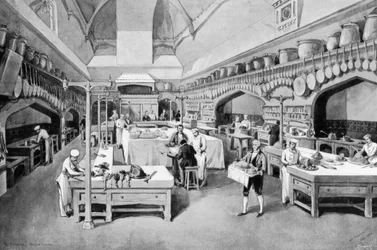 Windsor Castle Kitchen at Christmas