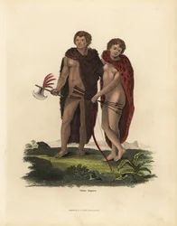 Albino African man and woman