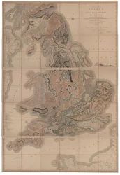 Delineation of the Strata of England and Wales with a Part of Scotland