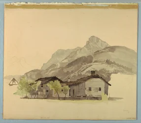 Study of Landscape, Brunnen, Switzerland