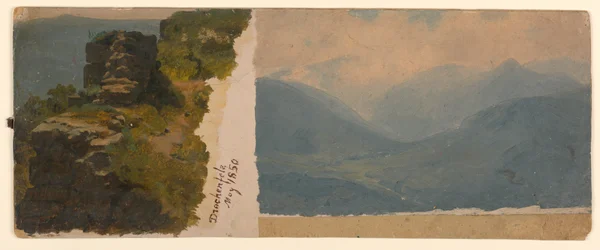 Study of Landscape, Drachenfels, Germany