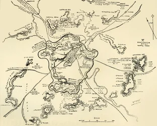 Plan of Ladysmith and Chronicle of Events, 1900