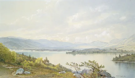 Lake Squam and the Sandwich Mountains