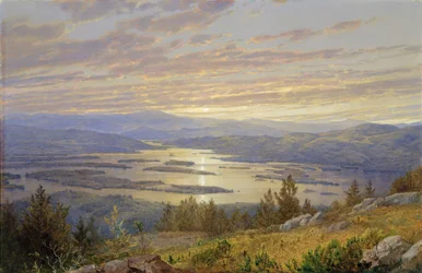 Lake Squam from Red Hill