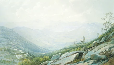 The Mount Washington Range, from Mount Kearsarge, 1872