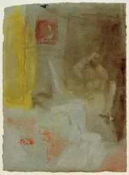 A Bedroom with a Female Nude