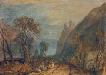 A View on the Rhine – The Bautsburg
