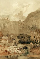 Aiguillette from the Valley of the Cluse