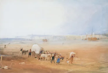 Beach Scene on the South Coast