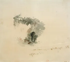 Sea, Trees, Figures (?, for Campbell’s Poetical Works’, 1837