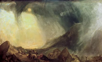 Snow Storm: Hannibal and his Army Crossing the Alps