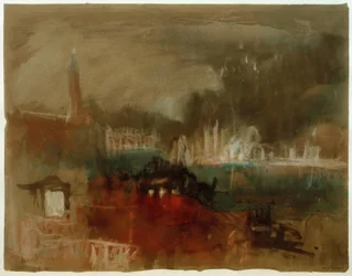 Venice: Fireworks on the Molo