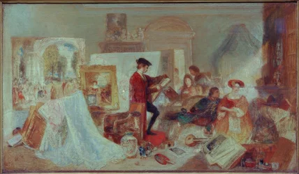 Watteau Study by Fresnoy’s Rules