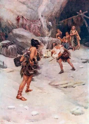 Prehistoric man, from Hutchinson