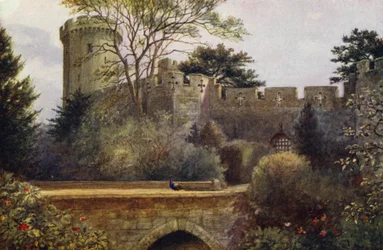 Warwick Castle: The Moat Bridge