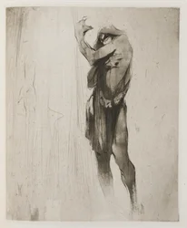 Herodias: Page 27, The voice rose: Woe to thee, Pharisees and Sadducees, race of vipers, bursting with pride!