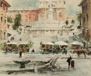 Rome: Piazza di Spagna