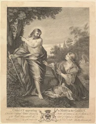 Christ Appearing to Mary in the Garden, before 1766