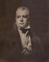 Sir Walter Scott, Scottish novelist and poet, c1826