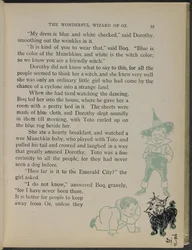 Illustration from "The Wonderful Wizard of Oz" by Lyman Frank Baum