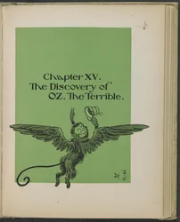 Illustration from "The Wonderful Wizard of Oz" by Lyman Frank Baum