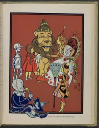 Illustration from "The Wonderful Wizard of Oz" by Lyman Frank Baum