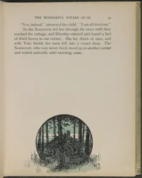 Illustration from "The Wonderful Wizard of Oz" by Lyman Frank Baum