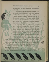Illustration from "The Wonderful Wizard of Oz" by Lyman Frank Baum