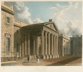 Carlton House, London, north front