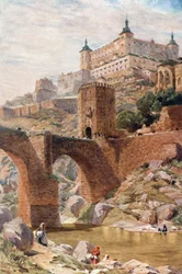 Toledo, the Alcantara Bridge