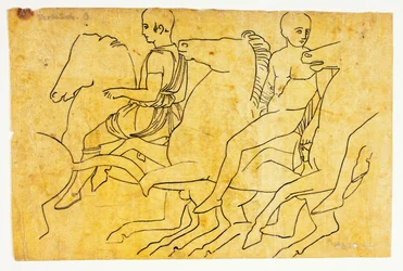 Monuments of Greece: After Parthenon Frieze (North Side)