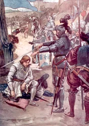 King Francis I and Chevalier Bayard