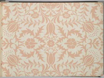 Wallpaper sample book, before 1917