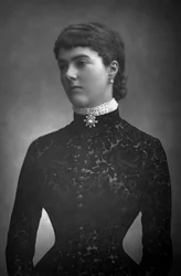 Georgiana, Countess of Dudley, 1890
