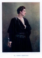 John Forbes-Robertson, British actor and theatre manager, 1901