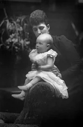 Princess Louise with Her Daughter Princess Alexandra