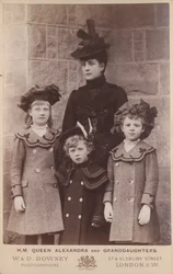 Queen Alexandra and Her Granddaughters