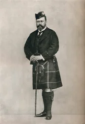 The Prince of Wales in Highland Costume
