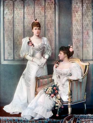 The Princess Victoria and Princess Charles of Denmark, late 19th century