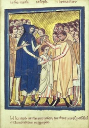 Joseph Sold by His Brothers from a Book of Bible Pictures