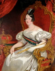 Portrait of D. Maria II, Queen of Portugal