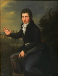 Portrait of Ludwig van Beethoven