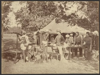Consultation at Camp