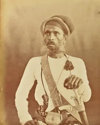 Portrait of a Sikh Warrior