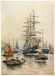 The Port of Hamburg, 20th century
