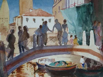 Ponte dei Pugni – last of the sun