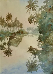 Backwaters - before sunrise